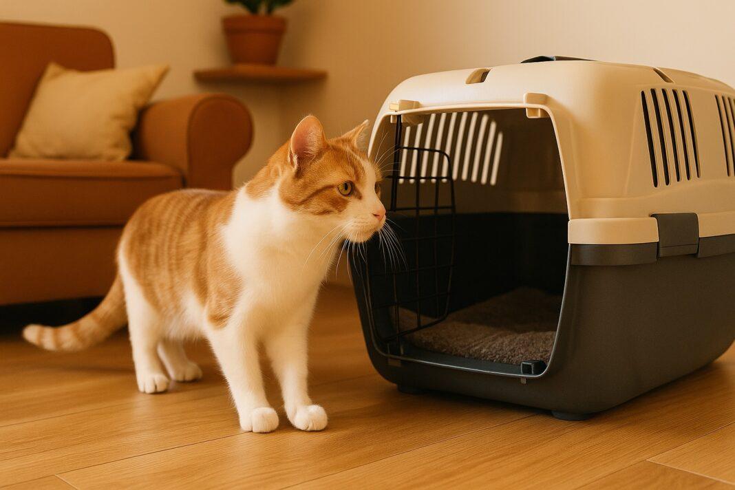 Come abituare il gatto al trasportino Come abituare il gatto al trasportino