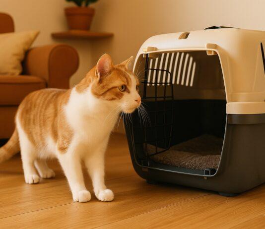 Come abituare il gatto al trasportino