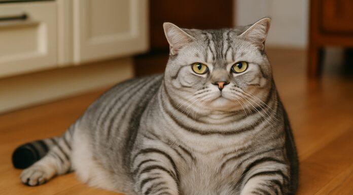 Come capire se il gatto è sovrappeso (metodo semplice) Come capire se il gatto è sovrappeso