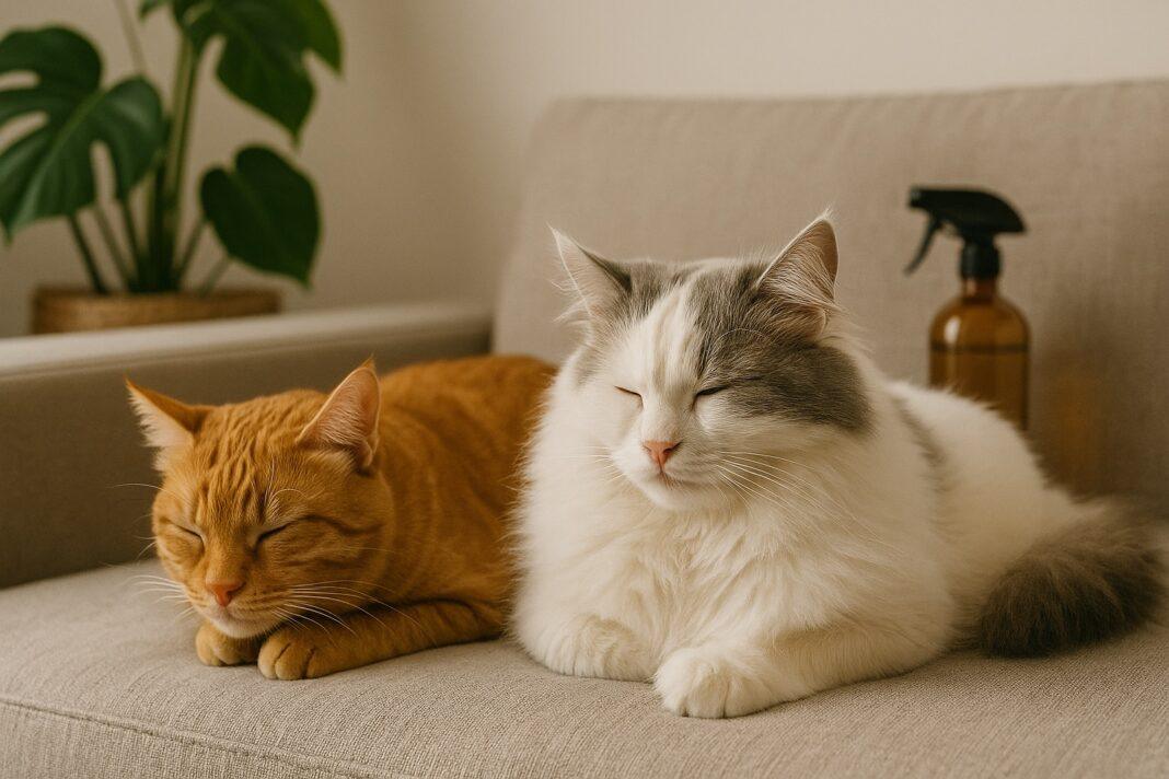 Come eliminare i cattivi odori di gatto senza prodotti chimici Come eliminare i cattivi odori di gatto senza prodotti chimici