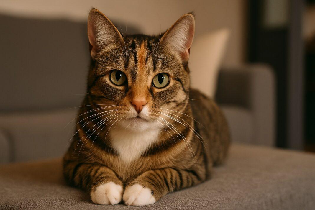 Gatti e strani rituali serali