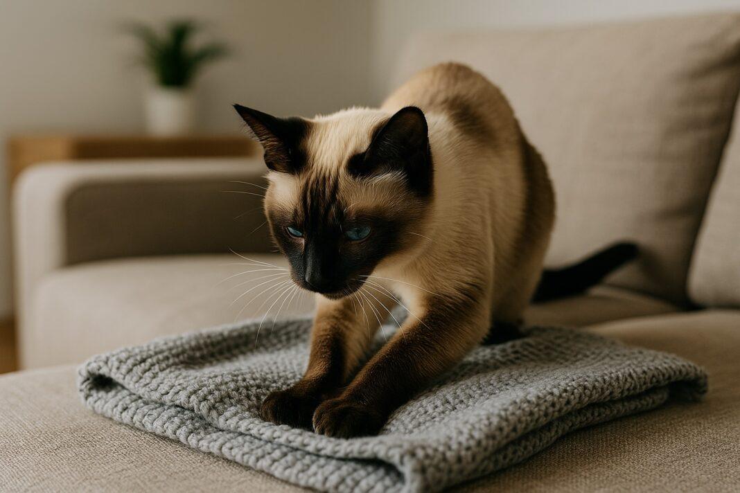 Gatto che impasta: quando è affetto, quando è stress