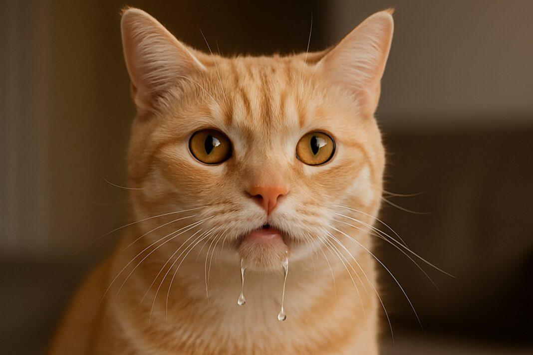 Gatto che sbava Gatto che sbava