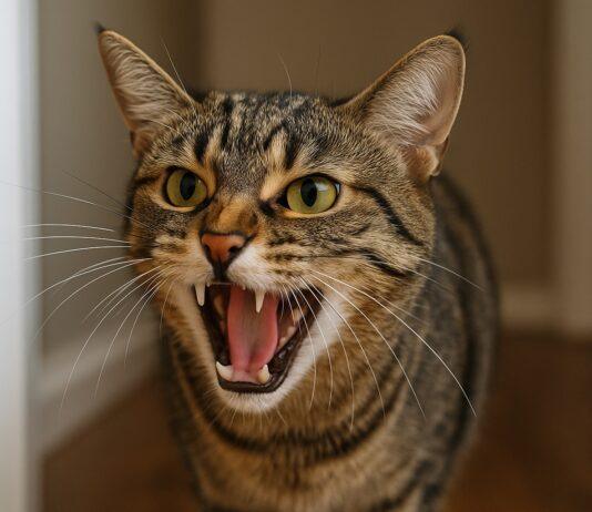 Gatto che soffia senza motivo: i veri trigger nascosti Gatto che soffia senza motivo: i veri trigger nascosti