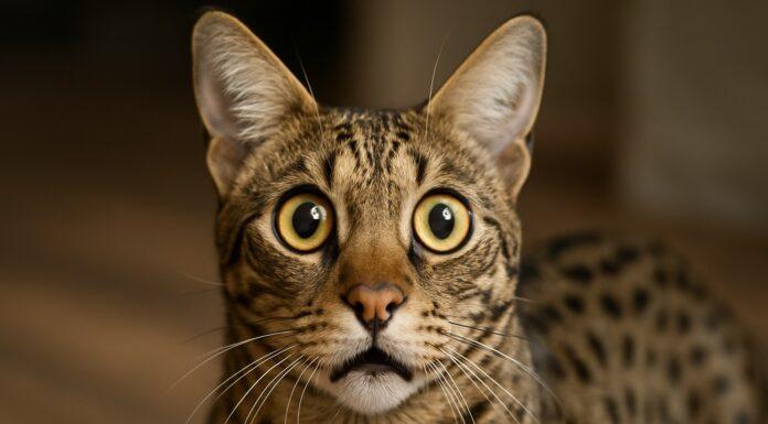 Gatto che spalanca gli occhi: eccitazione, paura o sorpresa? Gatto che spalanca gli occhi