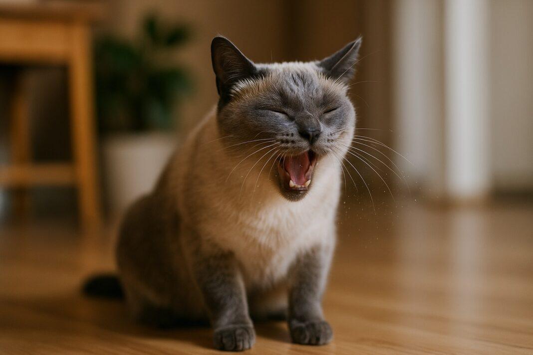 Gatto che starnutisce Gatto che starnutisce