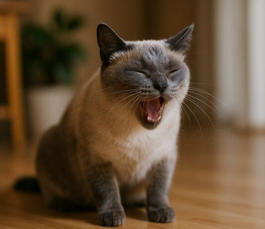 Gatto che starnutisce spesso: cause comuni e meno comuni Gatto che starnutisce