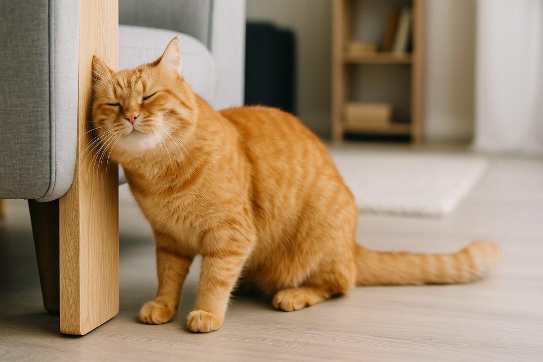 Gatto che struscia il muso ovunque- cosa sta comunicando Gatto che struscia il muso ovunque: cosa sta comunicando