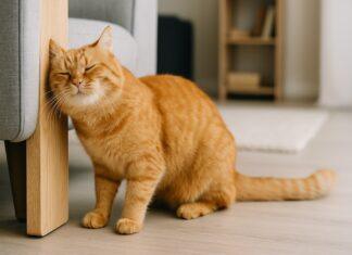 Gatto che struscia il muso ovunque: cosa sta comunicando Gatto che struscia il muso ovunque: cosa sta comunicando