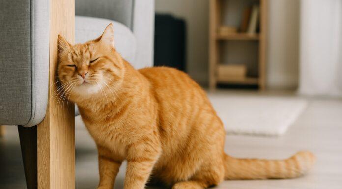 Gatto che struscia il muso ovunque: cosa sta comunicando Gatto che struscia il muso ovunque: cosa sta comunicando