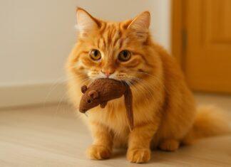Gatto che ti porta i giocattoli: cosa ti sta “chiedendo” davvero Gatto che ti porta i giocattoli: cosa ti sta “chiedendo” davvero