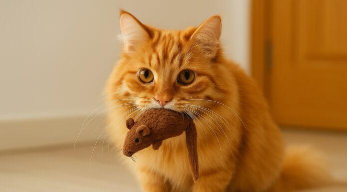 Gatto che ti porta i giocattoli: cosa ti sta “chiedendo” davvero Gatto che ti porta i giocattoli: cosa ti sta “chiedendo” davvero