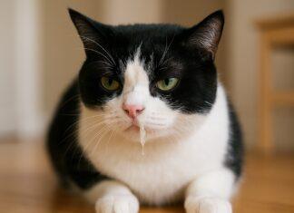 Gatto con il naso che cola: differenze tra raffreddore e rinite Gatto con il naso che cola