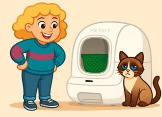 Genny vs la lettiera intelligente Genny vs la lettiera intelligente