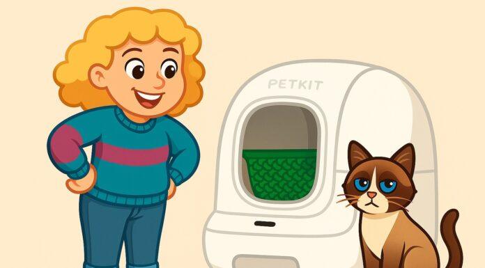 Genny vs la lettiera intelligente Genny vs la lettiera intelligente