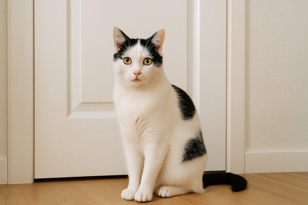 Il comportamento del gatto guardiano