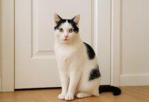 Il comportamento del gatto guardiano: perché si piazza davanti alla porta Il comportamento del gatto guardiano