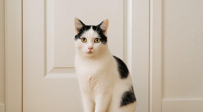 Il comportamento del gatto guardiano