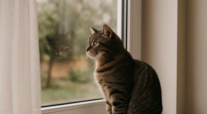 Gatto sentinella: perché controlla le finestre Il comportamento del gatto sentinella