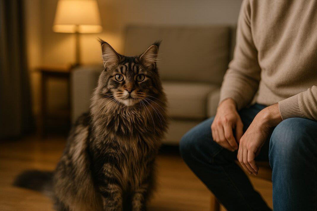 Il gatto guardiano: perché osserva ogni tua mossa