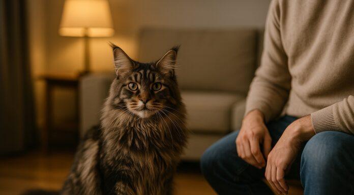 Il gatto guardiano: perché osserva ogni tua mossa Il gatto guardiano: perché osserva ogni tua mossa