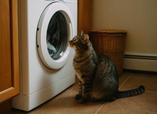 Il mistero del gatto che guarda la lavatrice Il mistero del gatto che guarda la lavatrice