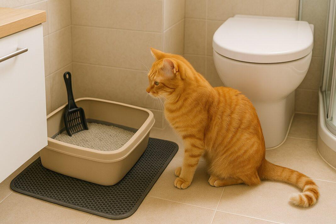 Lettiera in bagno senza disastri Lettiera in bagno senza disastri