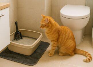 Lettiera in bagno senza disastri