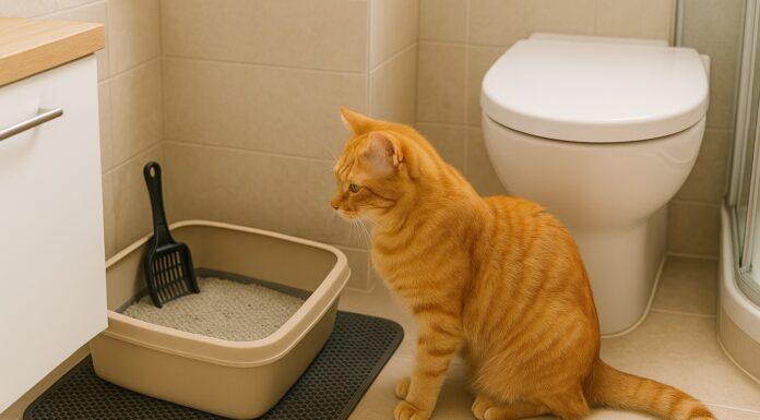 Lettiera in bagno senza disastri: soluzioni compatibili con bidet e doccia Lettiera in bagno senza disastri