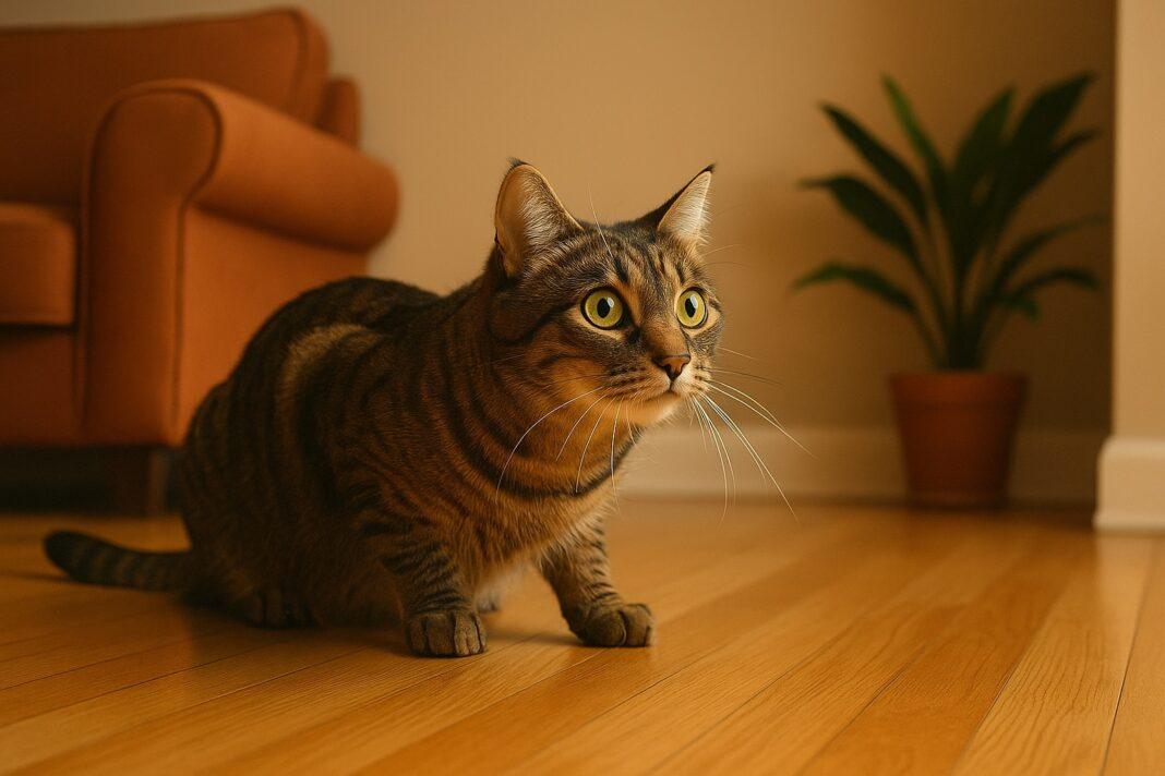 Perché alcuni gatti fissano un punto Perché alcuni gatti fissano un punto