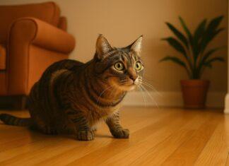 Perché alcuni gatti fissano un punto