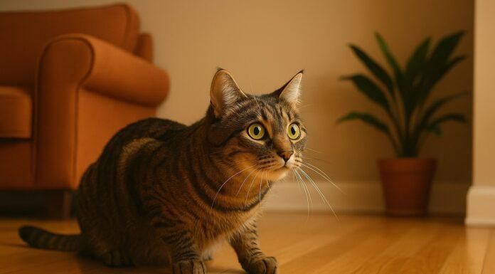 Perché alcuni gatti fissano un punto… e poi scattano all’improvviso Perché alcuni gatti fissano un punto