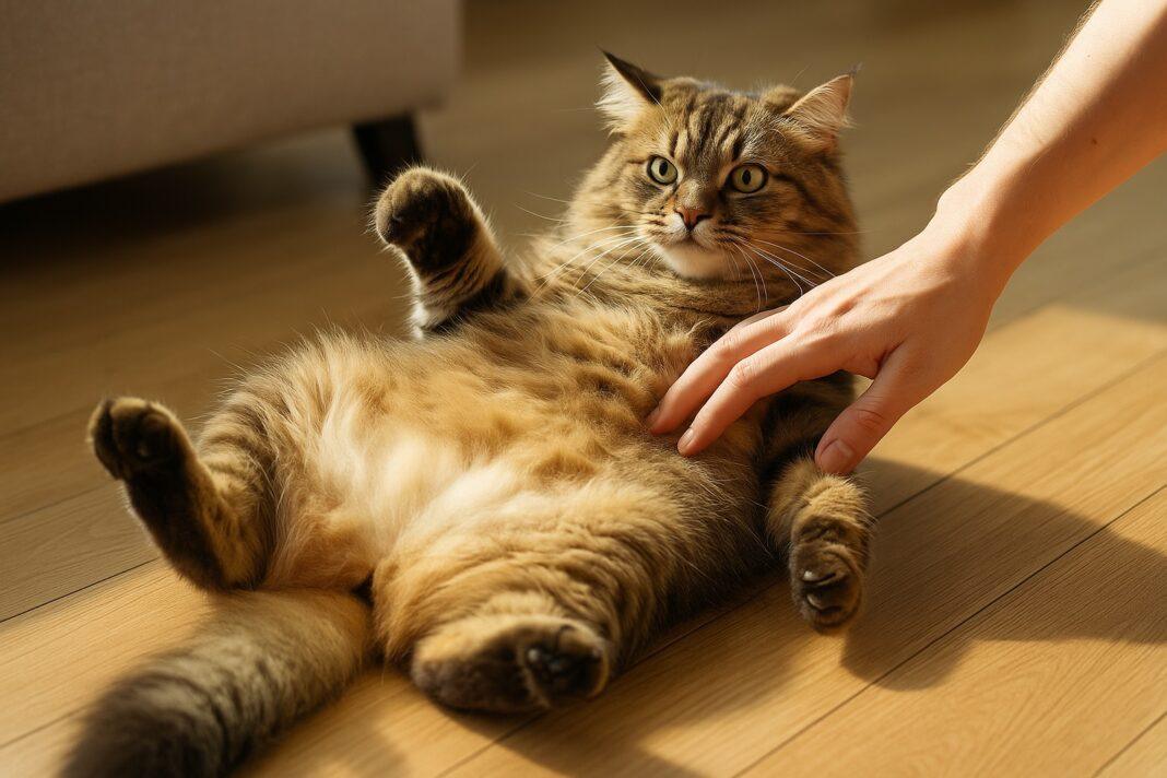 Perché alcuni gatti non sopportano essere toccati sulla pancia Perché alcuni gatti non sopportano essere toccati sulla pancia