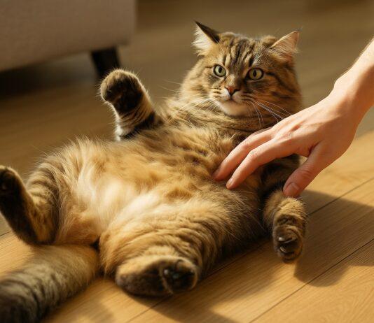 Perché alcuni gatti non sopportano essere toccati sulla pancia Perché alcuni gatti non sopportano essere toccati sulla pancia