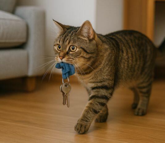 Perché alcuni gatti “rubano” oggetti di casa Perché alcuni gatti “rubano” oggetti di casa