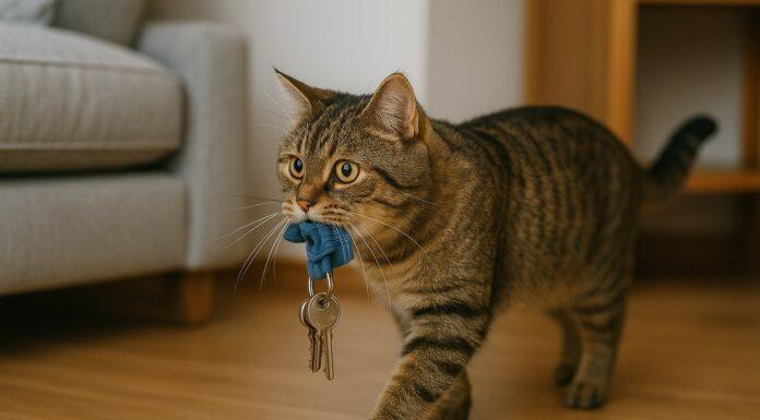 Perché alcuni gatti “rubano” oggetti di casa Perché alcuni gatti “rubano” oggetti di casa