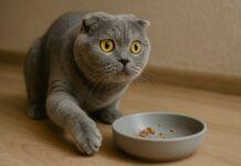 Perché i gatti grattano il pavimento dopo aver mangiato Perché i gatti grattano il pavimento dopo aver mangiato