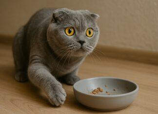 Perché i gatti grattano il pavimento dopo aver mangiato Perché i gatti grattano il pavimento dopo aver mangiato