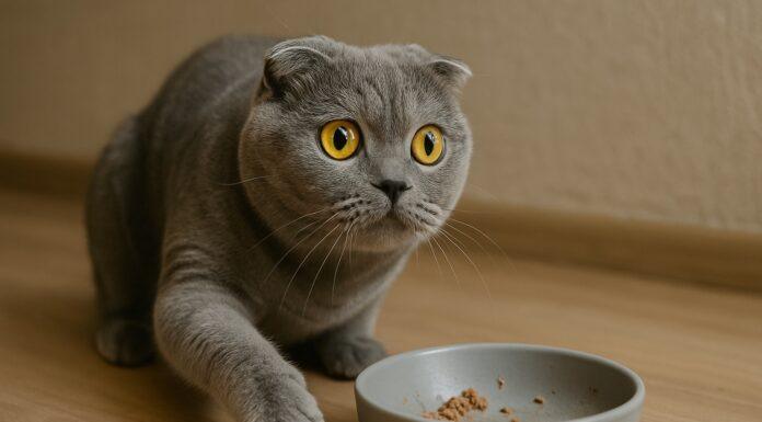 Perché i gatti grattano il pavimento dopo aver mangiato Perché i gatti grattano il pavimento dopo aver mangiato