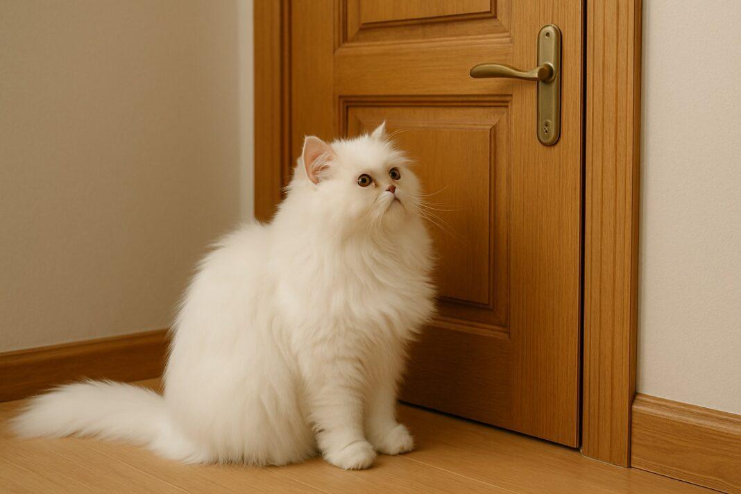Perché i gatti odiano le porte chiuse