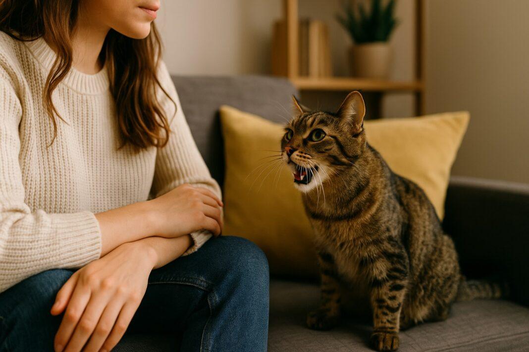 Perché i gatti parlano più con alcune persone
