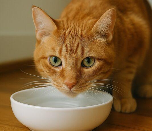 Perché il gatto beve ma non mangia
