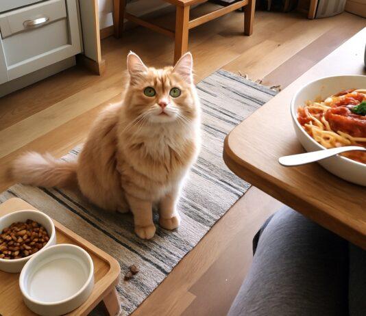 Perché il gatto chiede cibo