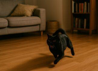 Perché il gatto corre come un pazzo di notte Perché il gatto corre come un pazzo di notte