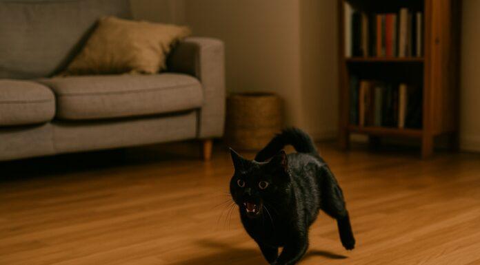 Perché il gatto corre come un pazzo di notte Perché il gatto corre come un pazzo di notte