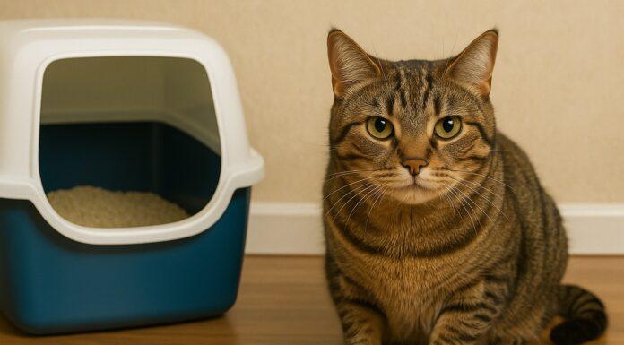 Perché il gatto fa la “guardia” alla lettiera Perché il gatto fa la “guardia” alla lettiera