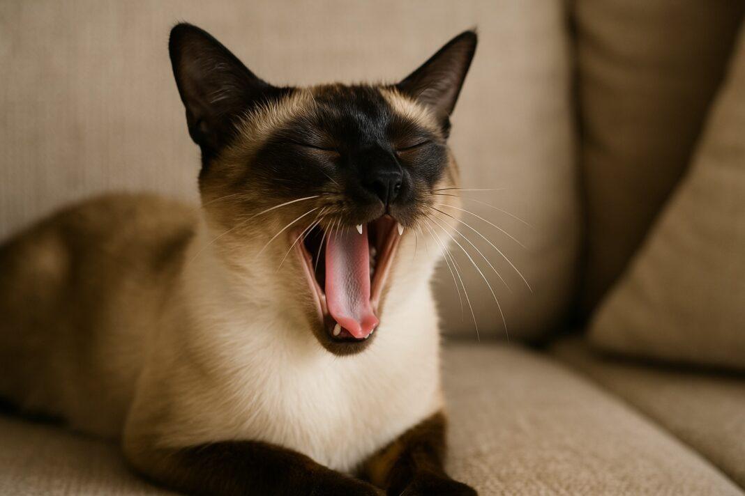 Perché il gatto ha l’alito cattivo