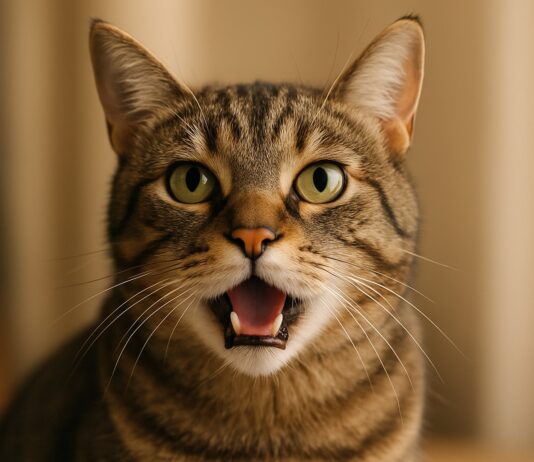 Perché il gatto respira a bocca aperta