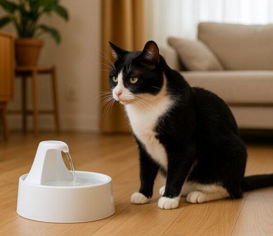 Perché il gatto rifiuta l’acqua corrente o la fontanella Perché il gatto rifiuta l’acqua corrente o la fontanella