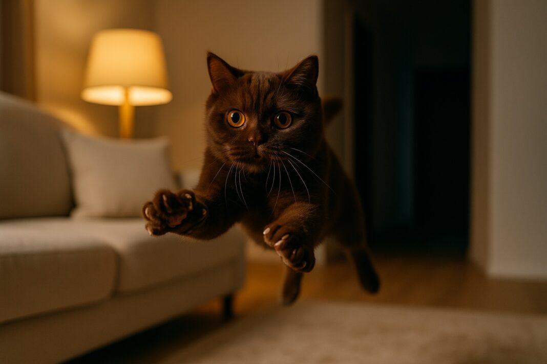 Perché il gatto salta addosso all’improvviso Perché il gatto salta addosso all’improvviso